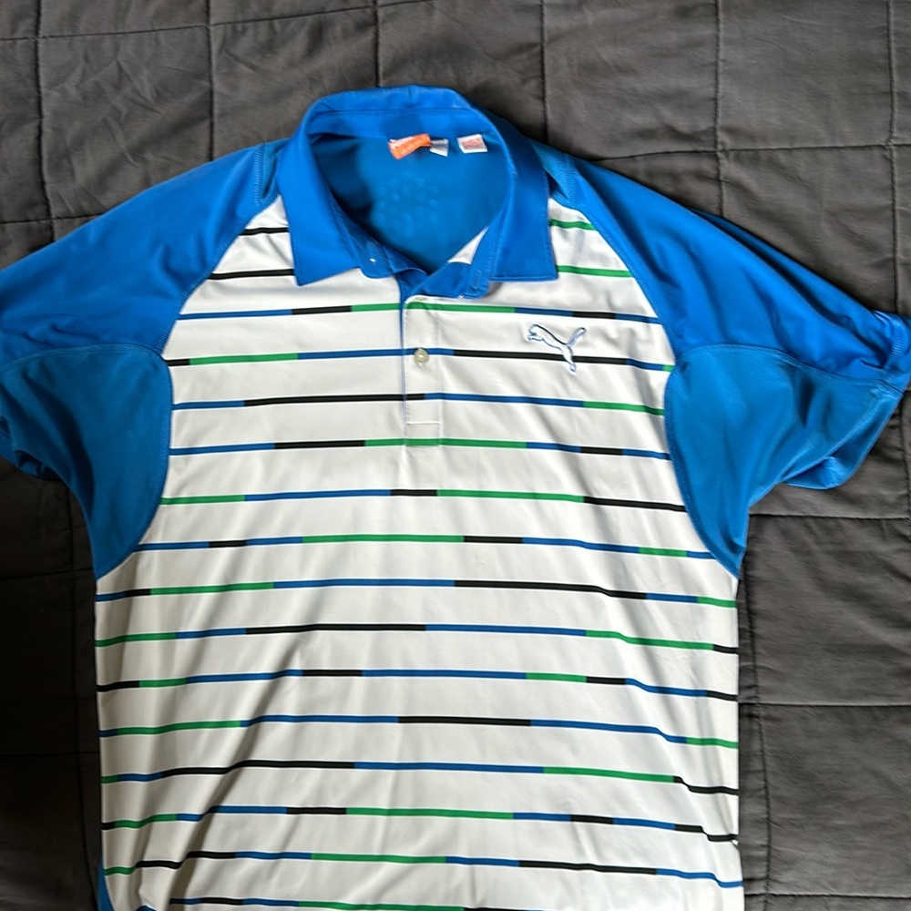 Puma golf polo size large
